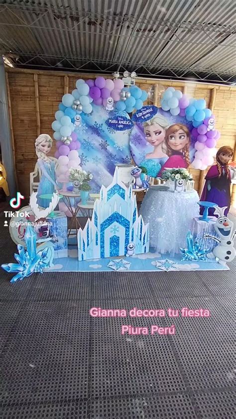 Frozen Decoracion Tematicafrozen Frozendeco Giannadecoratufiesta