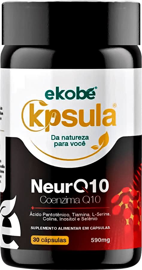 Suplemento Vitamínico Ekobé K psula NeurQ10 Beleza na Web