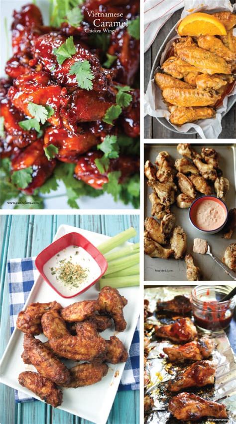 50 Chicken Wings Recipes (A Roundup!) - Eat The Love