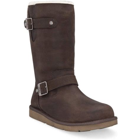 Ugg Kensington Ladies Brown Leather Calf Boots 5678 Women From Charles Clinkard Uk