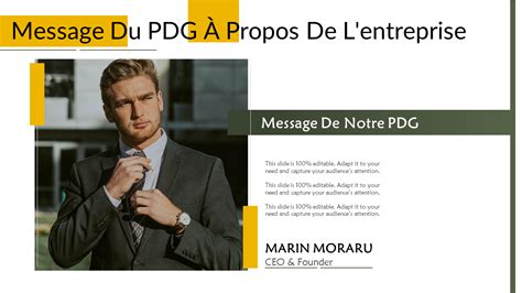 10 Modèles Ppt Pour Rédiger Un Message Puissant Du PDG