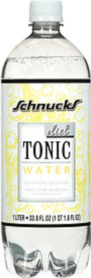 Schnucks Diet Tonic Water 338 Oz Nutrition Information Innit