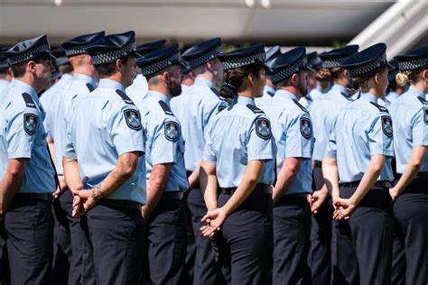 Queensland Police Service Inducts Recruits Into Service