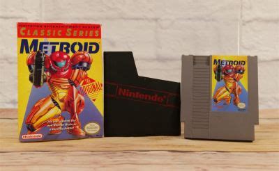 Lot Metroid Classic Series Nintendo Nes Game In Box Bodnar S