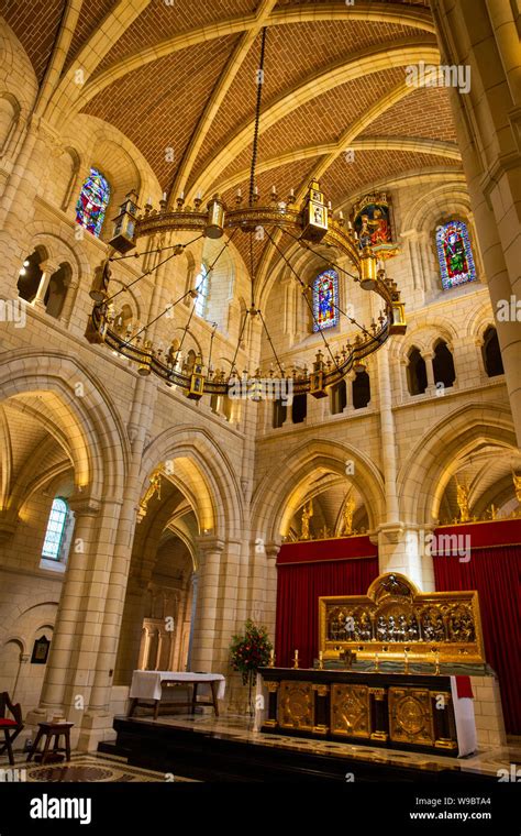 Interior abbey church st mary hi-res stock photography and images - Alamy