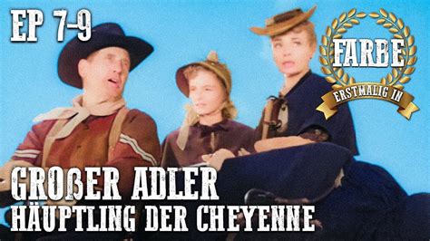 Großer Adler Häuptling der Cheyenne EP7 9 KOLORIERT Western