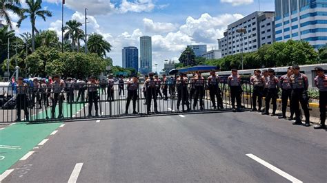 2 364 Personel Gabungan Dikerahkan Untuk Amankan Demo Di Gedung DPR