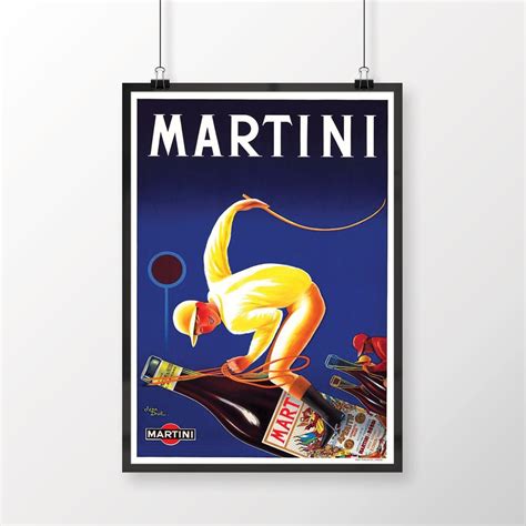 Martini Torino Vintage Poster Printable Wall Art Alcohol Prints