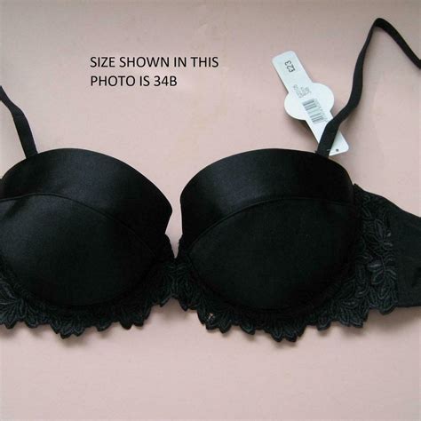 Splendour Black Satin Multiway Bra The Classic Depop