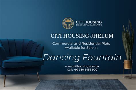 Dancing Fountain Block Citi Housing Jhelum 2025