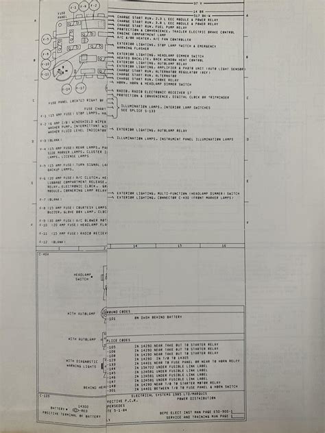 1986 Ford Ltd Mercury Marquis Vacuum Diagram Non Emissions 38l 50l Automatic Transmission