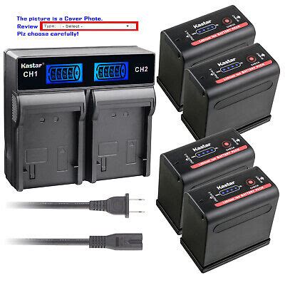 Kastar Battery LCD Rapid Charger For BP 955 BP 975 Canon EOS C100 EOS