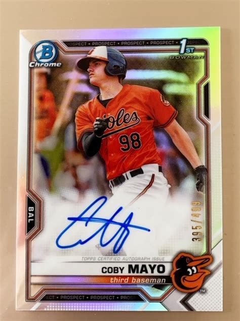 Yahoo Bowman Chrome Prospect Autographs Refrac