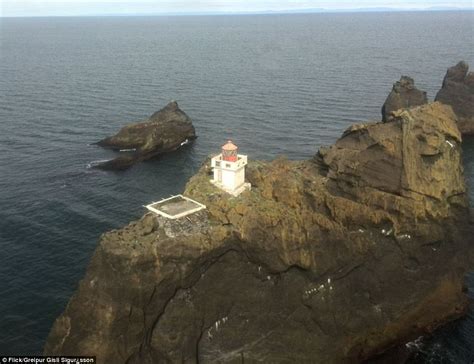 Would YOU Change The Bulb Here The Isolated Lighthouse Perched On A