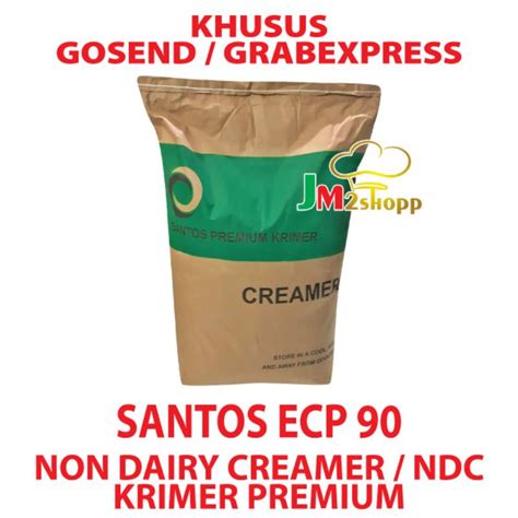 Jual Krimer Premium Non Dairy Creamer NDC Santos 25 Kg Gosend Grab