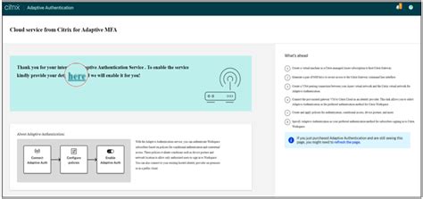 Configure Adaptive Authentication Service Adaptive Authentication Service