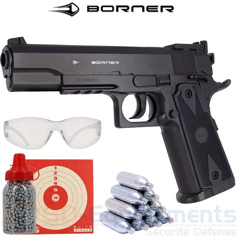 Pack Pistolet Co Borner Powerwin Joules Sd Equipements