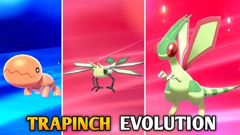 How To Evolve Trapinch Into Vibrava And Flygon In Pokemon Sword