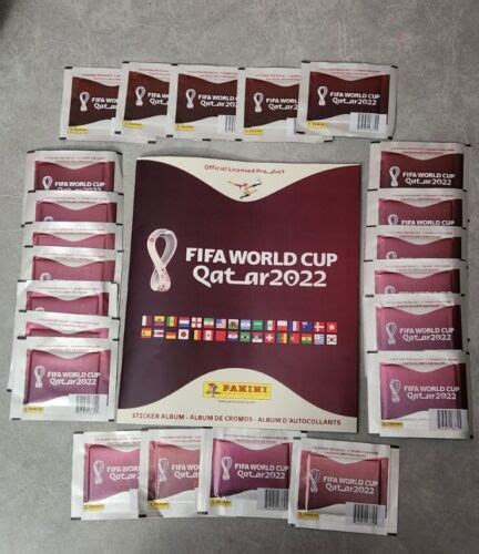 Fifa World Cup Qatar Album Sticker Packs Stickers Panini