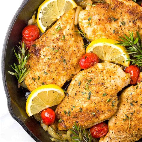 One Pan Moroccan Lemon Chicken Recipe Jessica Gavin