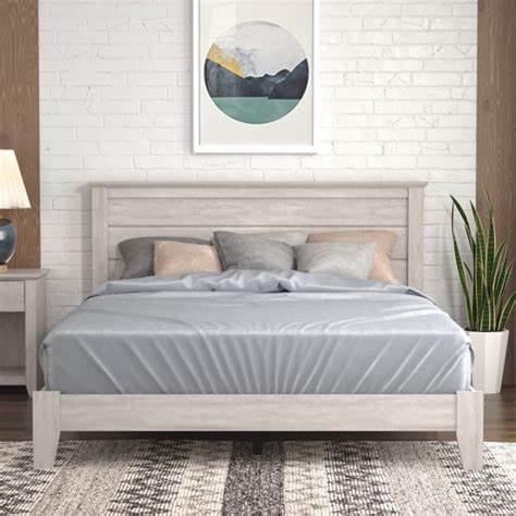 Queen Size Wood Platform Beds You'll Love | Wayfair