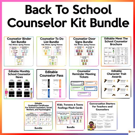 Back To School Counselor Kit Mega Bundle Made By Teachers