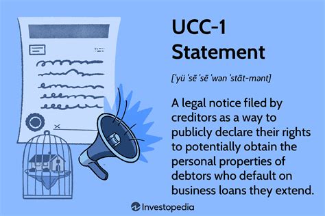 What Is A Uniform Commercial Code 1 UCC 1 Statement