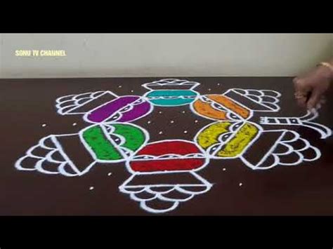 Pongal Pulli Kolam : Top 25 pongal kolam designs: - Gilvest