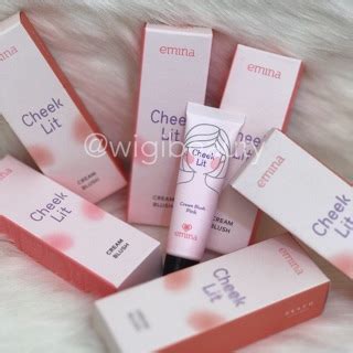 Jual Emina Cheek Lit Cream Blush Ml Original Shopee Indonesia