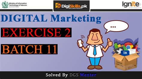 Digiskills Digital Marketing Exercise Batch Create A Linkedin