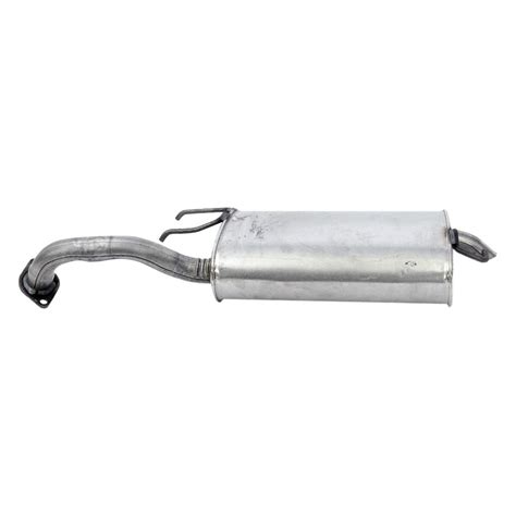 Walker® 53396 Quiet Flow™ Stainless Steel Oval Aluminized Exhaust Muffler And Pipe Assembly