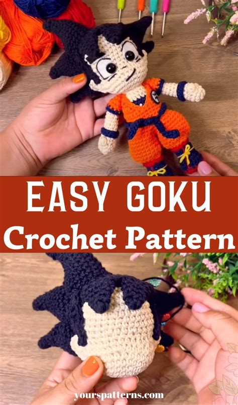 Cute Goku Amigurumi Crochet Patterns Yours Patterns