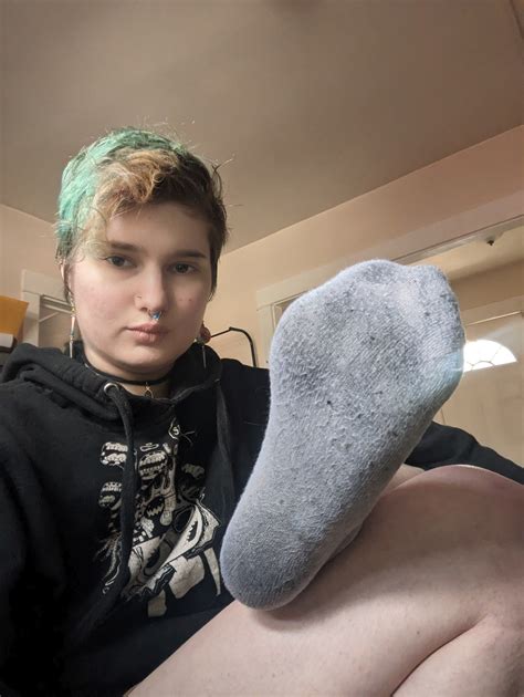 10 Day Worn White Ankle Socks For Your Sniffing Pleasure Message Me To