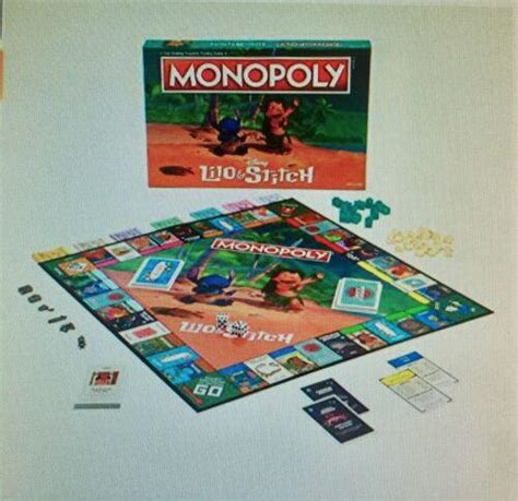 Disney Lilo and Stitch Monopoly Board Game | #3846836654