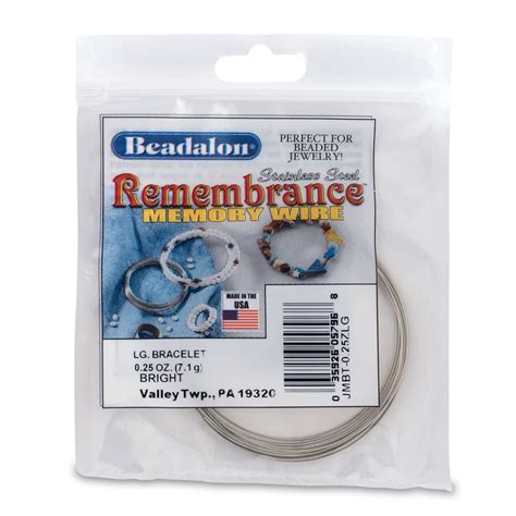 Beadalon Remembrance Stainless Steel Round Memory Wire Coils Etsy