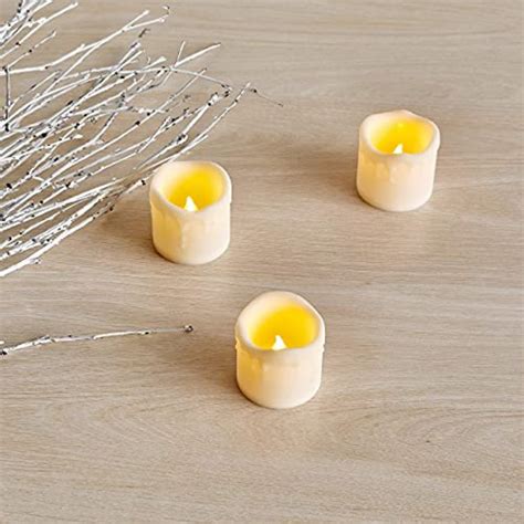 Velas Electricas Furora Lighting Velas Votivas Led Sin Llama Cuotas