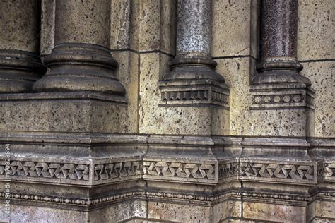 Detail of the architecture of Sacre Coeur Basilica Stock Photo | Adobe Stock