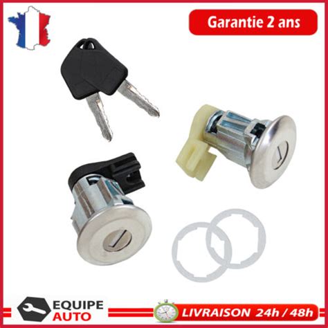 Barillet Serrure Porte Avant prévu pour 106 205 309 405 91700A 9170