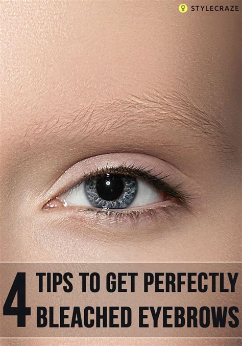 Tips To Get Bleached Eyebrows For A Perfectly Balanced Look Bleached