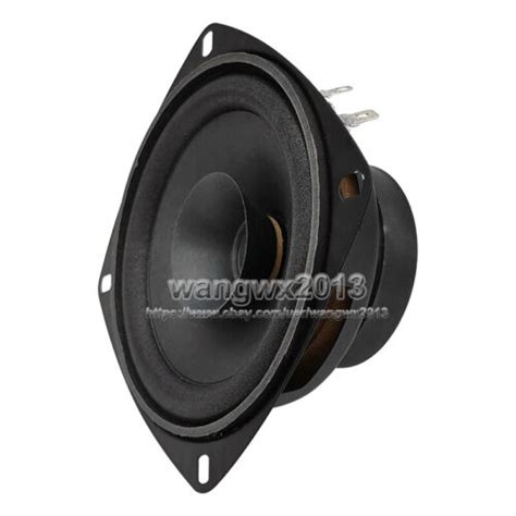 1pcs 4 inch 8ohm 8Ω 20W Full Range Audio Speaker Stereo Woofer