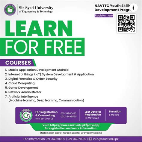 Pakistani University Offering Free Professional Courses for Students ...