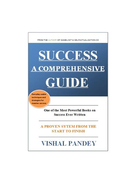 Success A Comprehensive Guide Sample