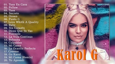 Karol G Album Completo 2021 Mix De Karol G Grabndes Exitos Youtube