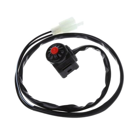 Motorcycle Kill Switch Red Push Button Horn Starter Dirt Bike ATV UTV