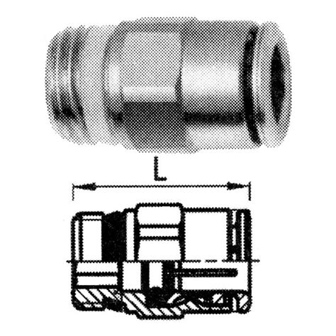 Danfoss Power Solutions Aeroquip Inc Alternate Push Connect To Male