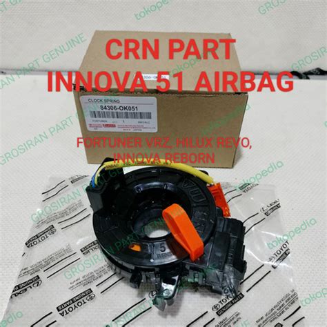 Jual Kabel Spiral Klakson Innova Reborn Hilux New Fortuner Vrz Airbag