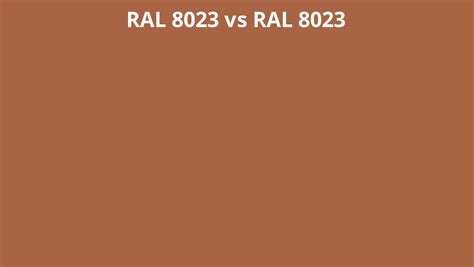 Ral 8023 Vs 8023 Ral Colour Chart Uk