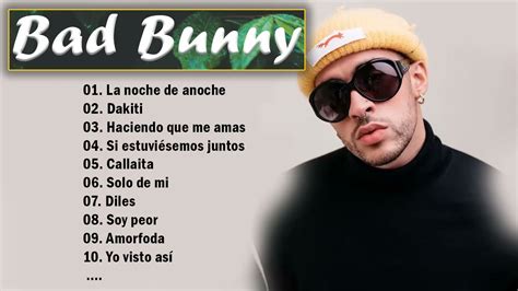 Bad Bunny Grandes Exitos Enganchados Bad Bunny Sus Mejores Éxitos