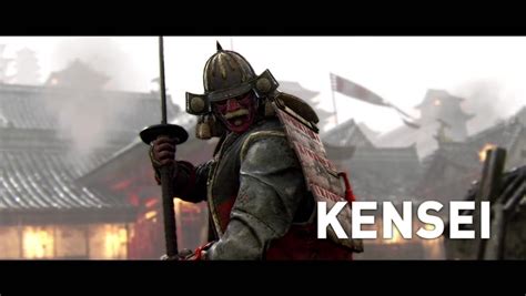 For Honor Trailer The Kensei Samurai Gameplay Hero Series 1 Fandom