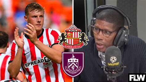 Sunderland Carlton Palmer Reacts To Dan Ballard News Involving Burnley